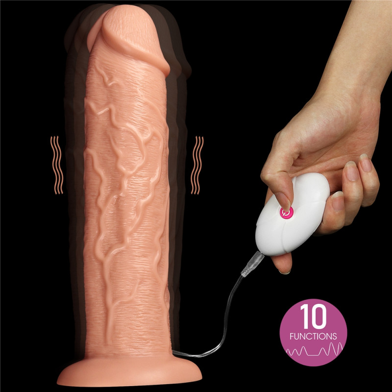 LoveToy Gode vibrant Long Dildo 25 x 6 cm